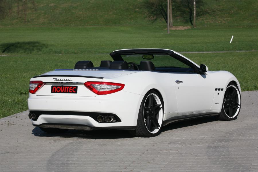  Maserati GranCabrio Tridente by Novitec Rosso 2011 года  (фото 35 из 51)
